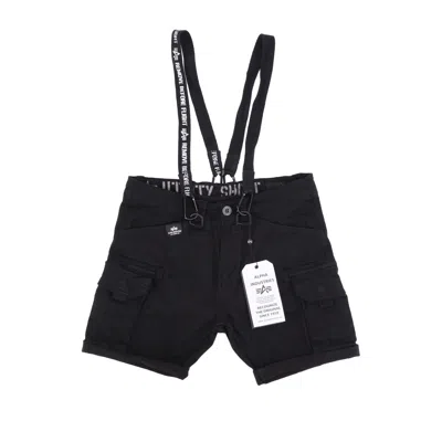 Alpha Industries Men's Utility Short Pants Black