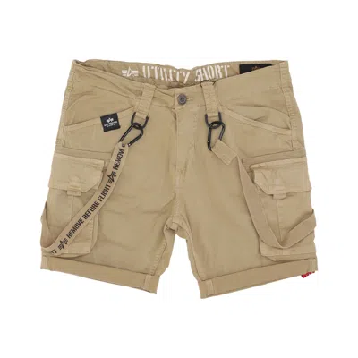 Alpha Industries Men's Utility Short Sand Trousers