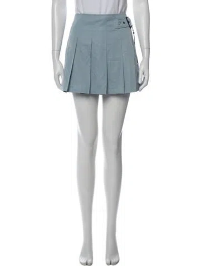 Pre-owned Alpha Industries Mini Skirt In Blue