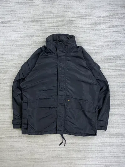Pre-owned Alpha Industries Multipocket Zipper Jacket In Black