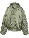 Alpha Industries N-2b Uv Jacket In Green