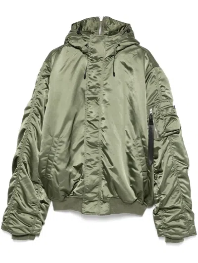 Alpha Industries N-2b Uv Jacket In Green