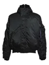 Alpha Industries Padded Bomber Jacket With Detachable Hood