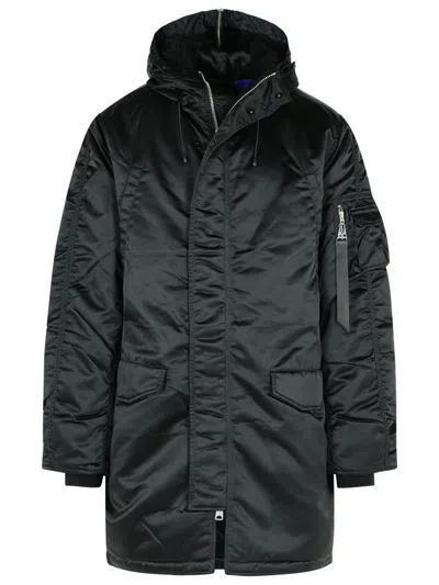 Alpha Industries 'n-3b Uv' Black Nylon Parka