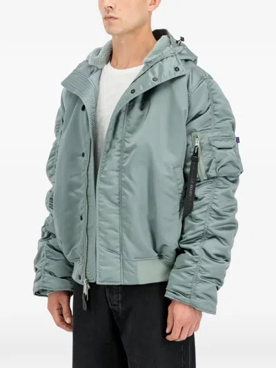 Alpha Industries N-2b Base Uv Bomber Jacket In Multi
