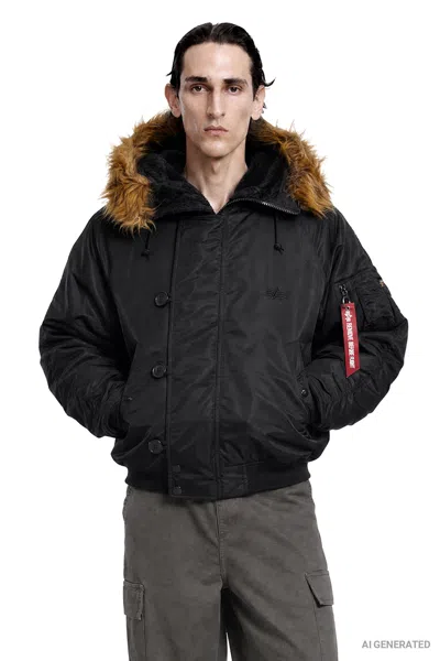 Alpha Industries N-2b Heritage Jacket In Red