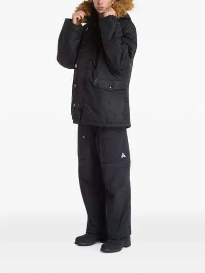 Alpha Industries N-3b Heritage Parka In Black