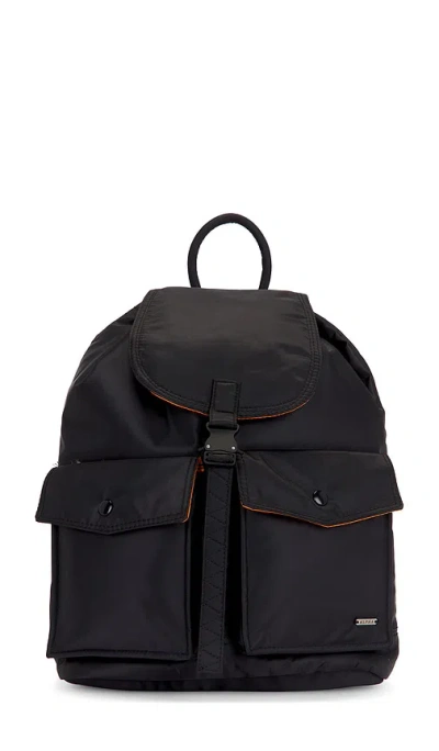 Alpha Industries Nylon Backpack In 블랙