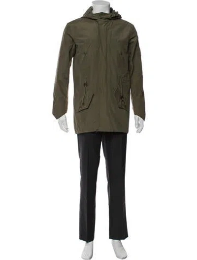 Pre-owned Alpha Industries Parka In Green