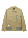 Alpha Industries Patch-pocket Cotton Jacket In Green