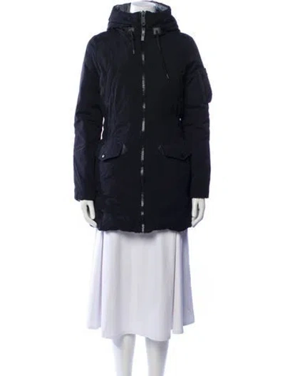 Pre-owned Alpha Industries Puffer Jacket In Black