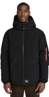Alpha Industries Puffer Parka Black L