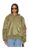 Alpha Industries L-2b Natus Men's Bomber Jacket In 그린