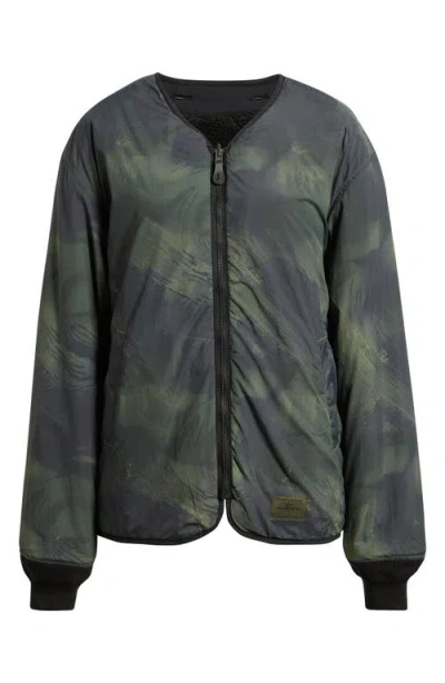 Alpha Industries Revers M-65 Quilted Liner Jacket In Black