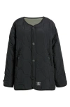 Alpha Industries Reversible Als/92 Mod Liner Jacket Black In Black