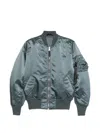 Alpha Industries Reversible Bomber Jacket In Blue