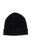 Alpha Industries Ribbed Cashmere Beanie In Blue