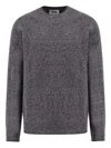 Alpha Industries Ribbed Sweater In Gray