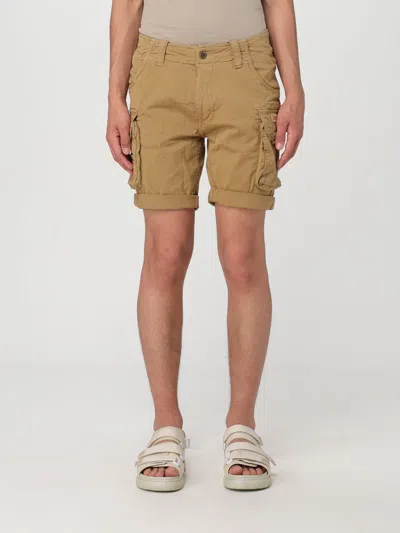 Alpha Industries Short  Men Color Green