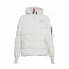 Alpha Industries Short White Puffer Jacket In White