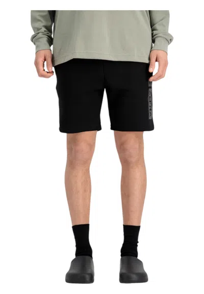 Alpha Industries Shorts Man  Regular Fit Suit In Black
