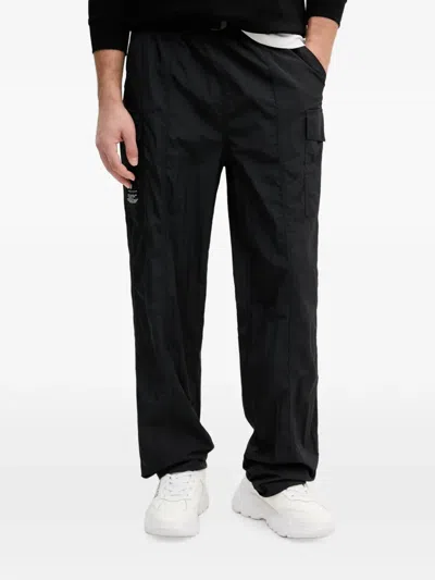 Alpha Industries Side-pocket Track Pants In Black