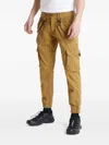 Alpha Industries Straight-leg Cargo Trousers In Brown