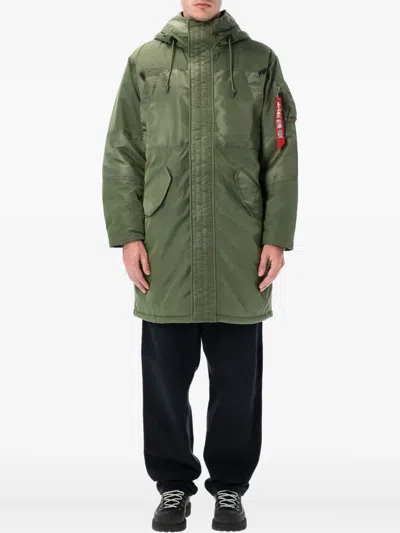 ALPHA INDUSTRIES STUDIO FIELD PARKA COAT