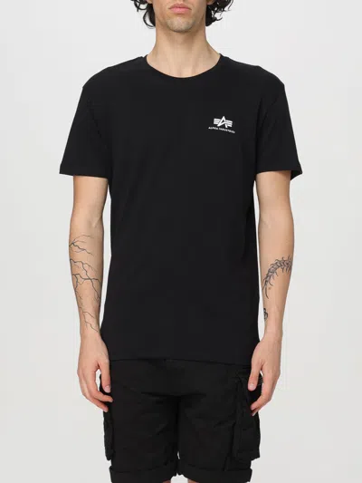 Alpha Industries T-shirt  Men Color Black