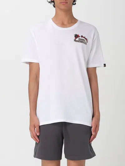 Alpha Industries T-shirt  Herren Farbe Weiss In White