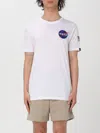 Alpha Industries Man T-shirt White Size Xxl Cotton