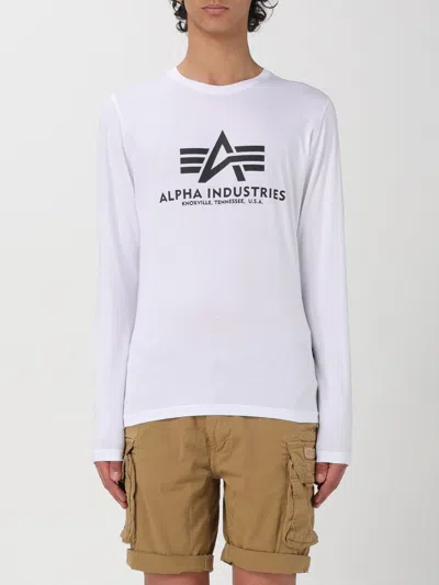 Alpha Industries T-shirt  Men Color White