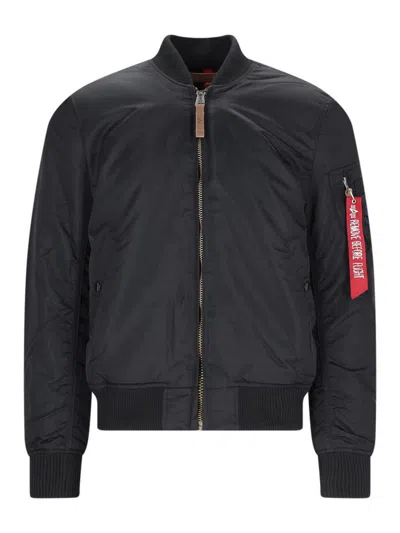 Alpha Industries Technical Jacket In Black