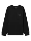 Alpha Industries Tiger-print Crew-neck Sweatshirt In Black