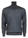 Alpha Industries Turtleneck Sweater In Gray