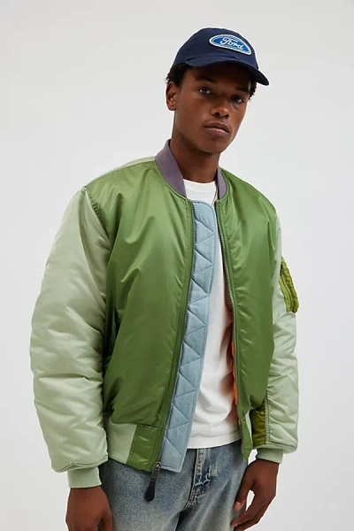 美品❣️ ALPHA INDUSTRIES ジャケット M オリーブグリーン★ ALPHA INDUSTRIES MA-1 ジャケット M オリーブグリーン