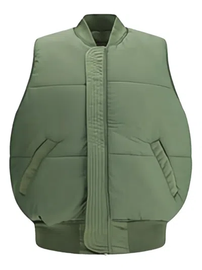 Alpha Industries Utility Pocket Padded Jacket In Green