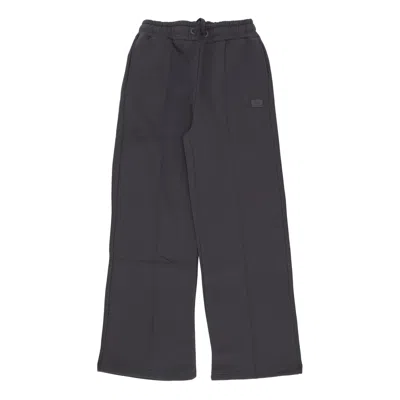 Alpha Industries Women's X-fit Label Wide Jogger Vintage Gray Tracksuit Pants In Vintage Grey