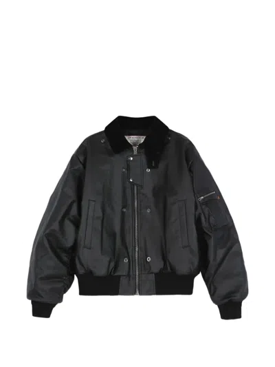 Alpha Industries X Andersson Bell Cwu-45/p Bomber Jacket In Black