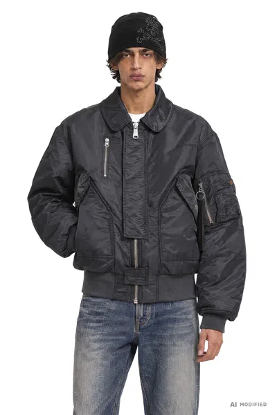 Alpha Industries X Metamorfosi Bomber In Grey