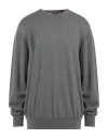 Alpha Massimo Rebecchi Man Sweater Grey Size 46 Merino Wool