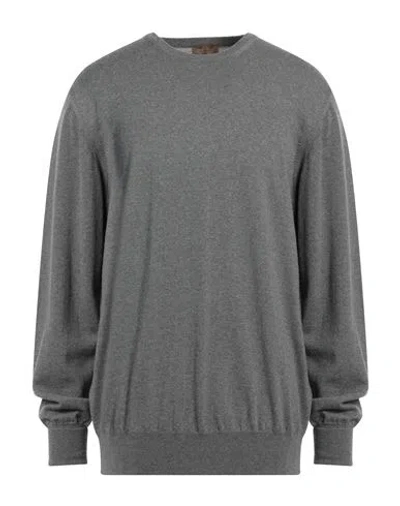 Alpha Massimo Rebecchi Man Sweater Grey Size 46 Merino Wool