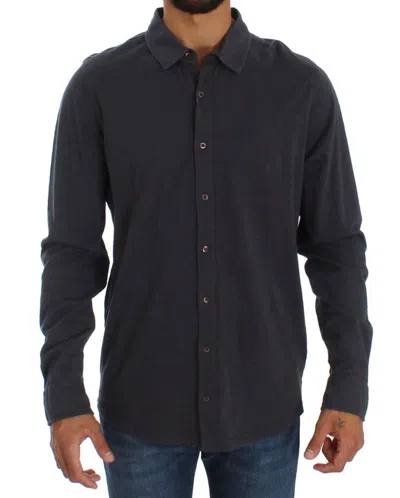 ALPHA MASSIMO REBECCHI SLEEK CASUAL COTTON MEN'S SHIRT