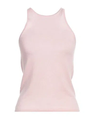 Alpha Massimo Rebecchi Woman Top Pink Size 8 Cashmere, Silk