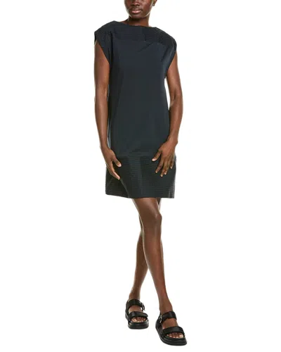 Alpha Studio Barca Mini Dress In Blue