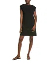 Alpha Studio Barca Mini Dress In Black