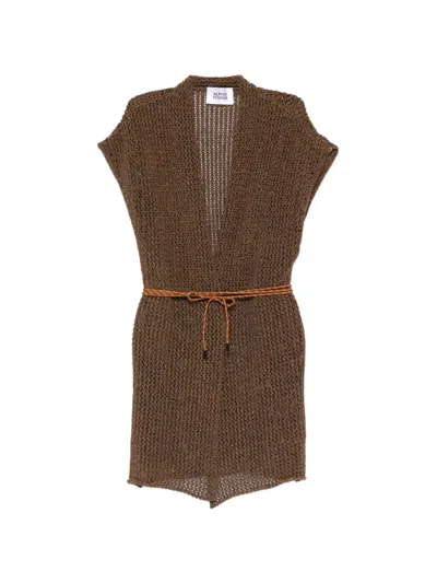 ALPHA STUDIO BELTED KNITWEAR
