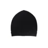 Alpha Studio Blue Merino Wool Hats & Cap In Black