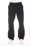 Alpha Studio Blue Cotton Jeans & Pant In Blue