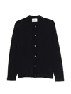 Alpha Studio Buttoned Knitwear In Blue